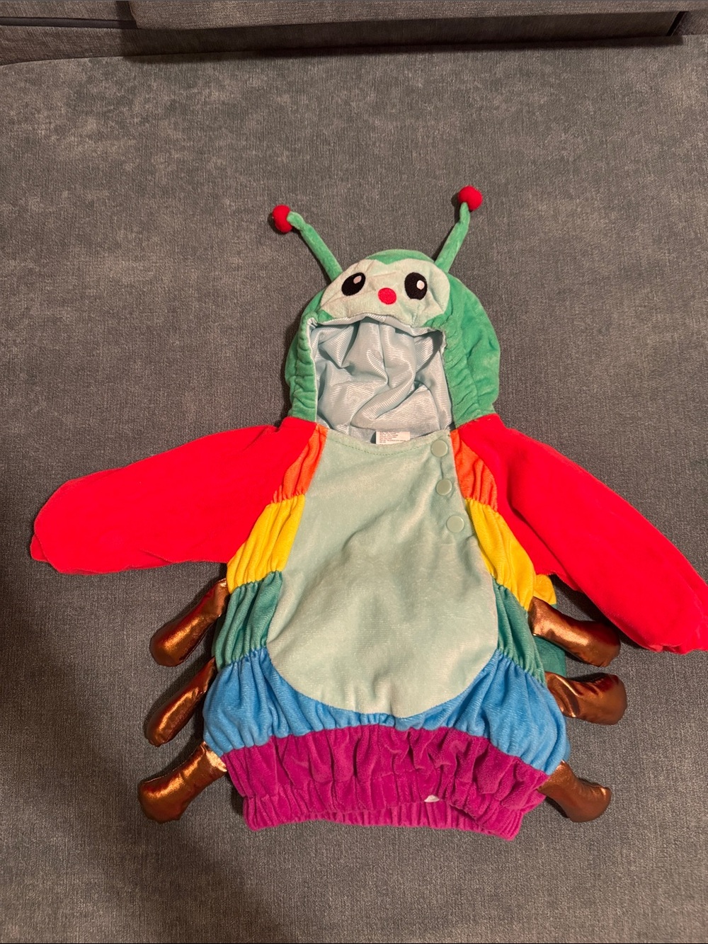Colorful Caterpillar Kids Costume